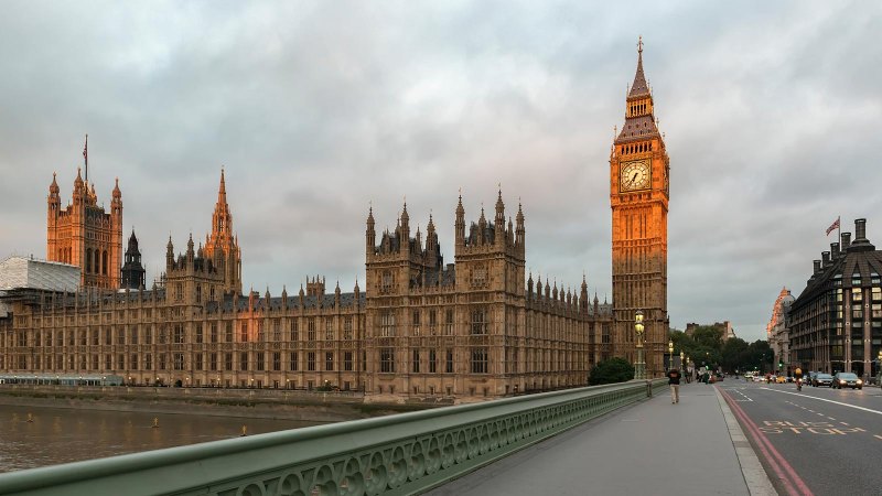 London city view with Big Ben