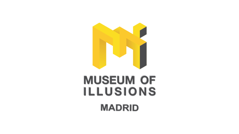 A logo of the Museum of Illusions, Spain