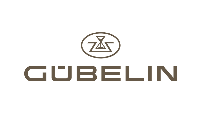A logo of Gubelin, Switzerland
